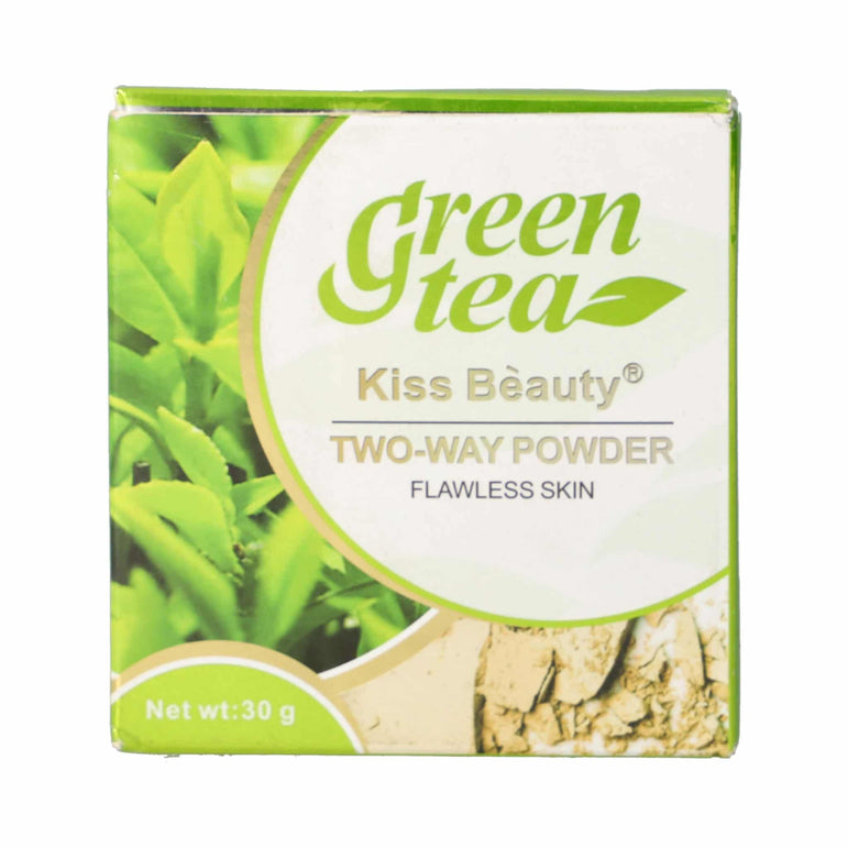 Kiss Beauty Green Tea 2 in 1 Powder