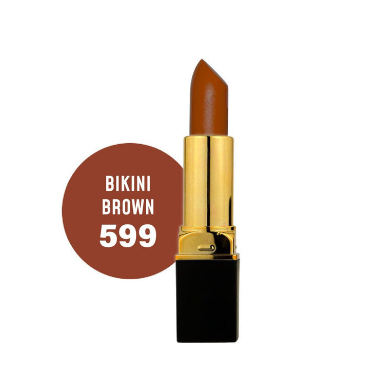 Luron Glossy Lipstick Bikini Brown – #599