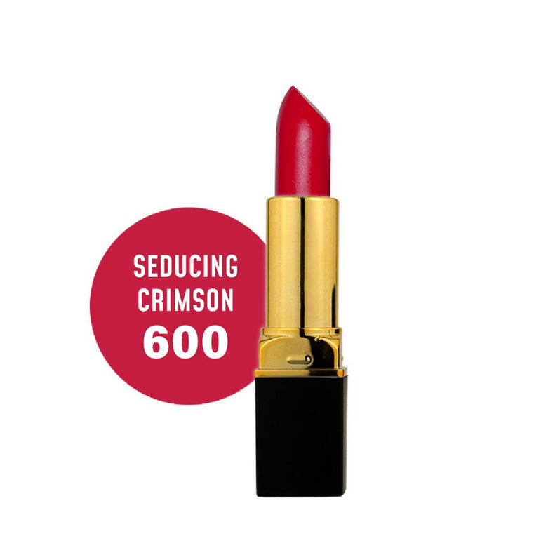 Luron Glossy Lipstick Seducing Crimson – #600