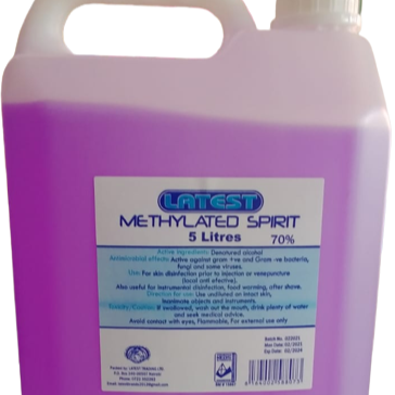 Latest Methylated Spirit 5L