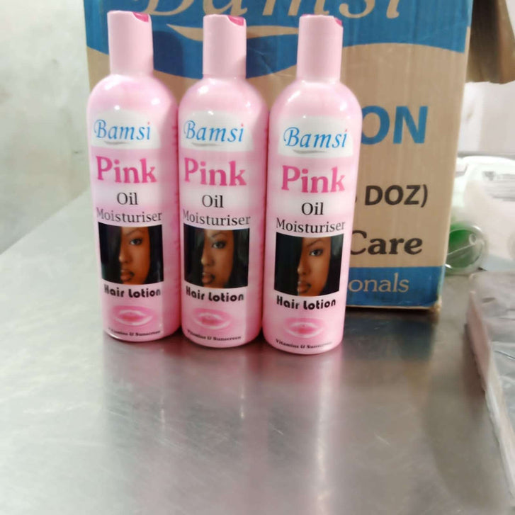 Bamsi Pink Oil Moisturizer 480ml