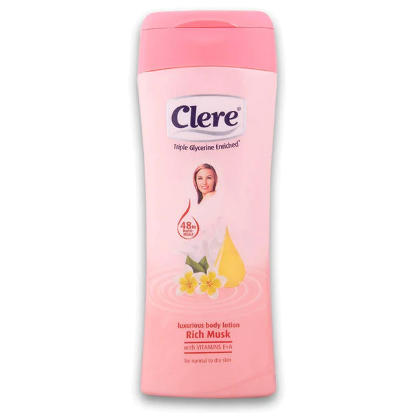 Clere Rich Musk Body Lotion 200ML
