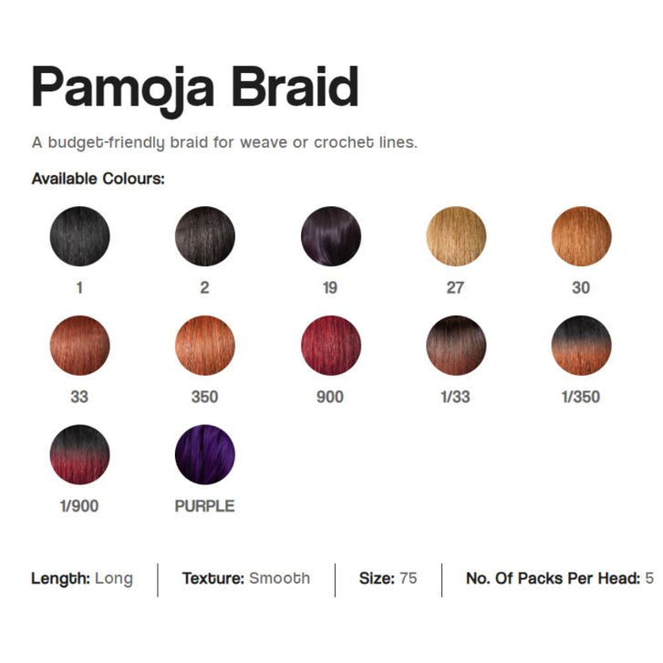 Pamoja Short Braids (by Darling Hair)